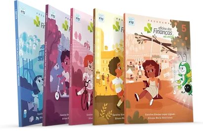 Capas dos livros da coleção Oficina das Finanças