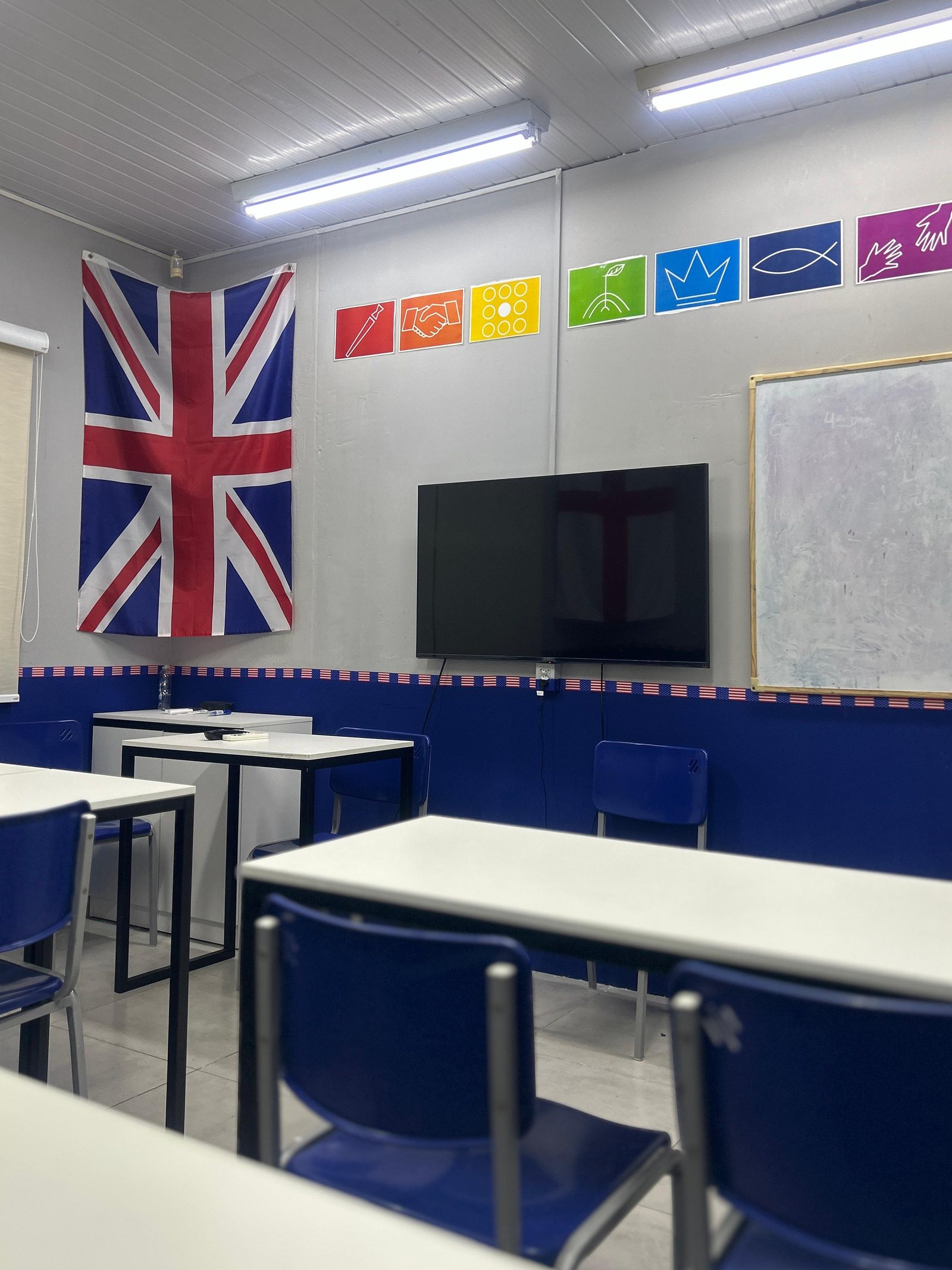 Sala temática utilizada pelos alunos do Ensino Médio do Colégio Gênesis